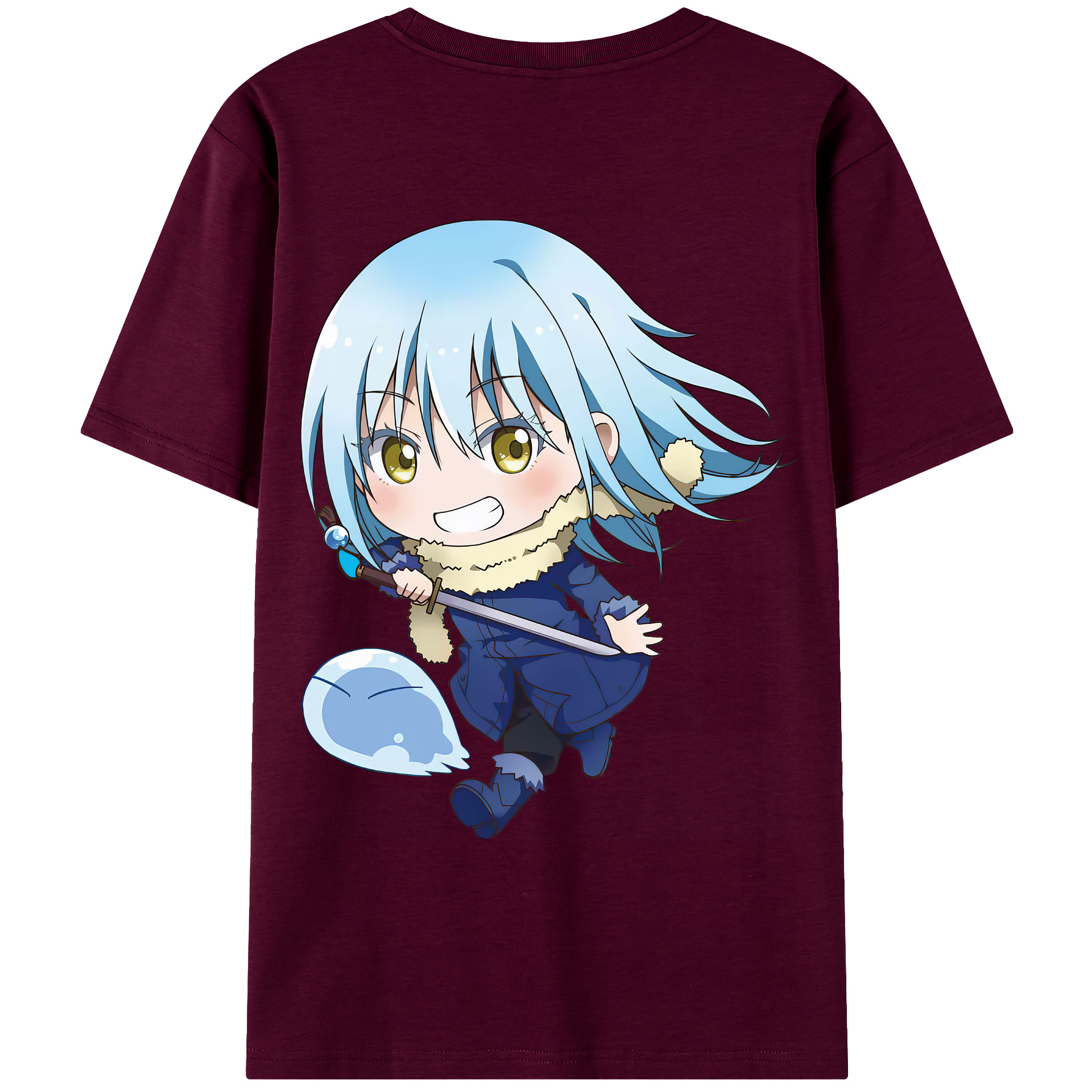 （画像用） 転スラ Regarding Reincarnated to Slime レディース半袖Tシャツ(バックプリント)